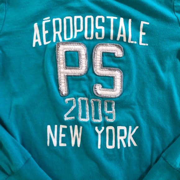 Aéropostale p.s. from aeropostale Logo Tee Vintage PS Appliqué - Picture 2 of 7